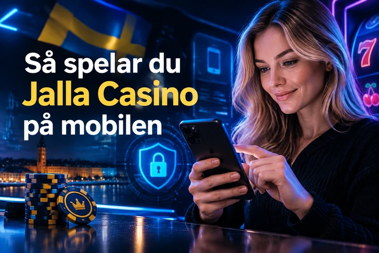 Så spelar du Jalla Casino på mobilen