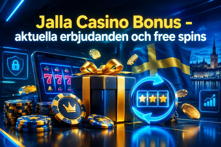Jalla Casino Bonus - aktuella erbjudanden och free spins