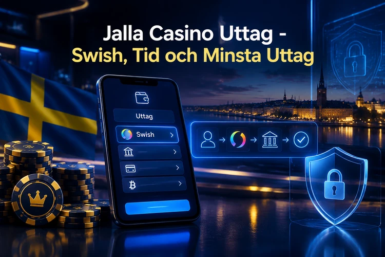 Jalla Casino Uttag - Swish, Tid och Minsta Uttag