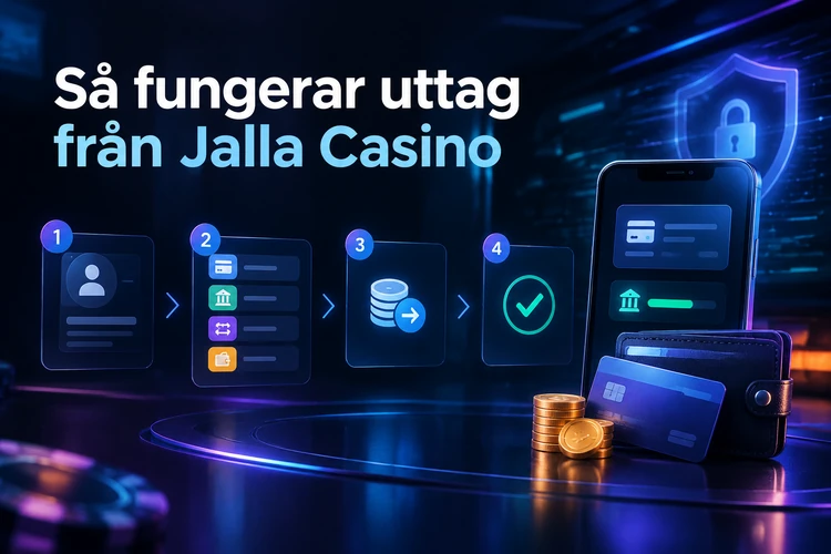 Så fungerar uttag från Jalla Casino